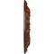 Ekena Millwork Whitman Ceiling Medallion (For Canopies up to 3 3/4"), 13"OD x 1 3/8"P, Burnished Mahogany Crackle CM13WHBMC - alternate 3